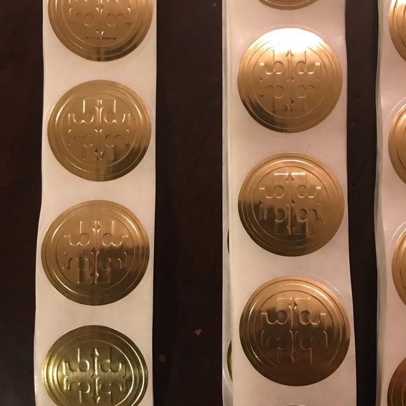 50 TORY BURCH STICKERS - Picture 2 of 2